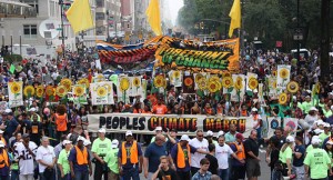 The Climate March in NYC and in many other cities demonstrated how thousands of people across the world are demanding real climate action from our governments 